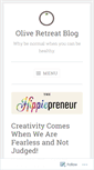 Mobile Screenshot of oliveloveslife.com
